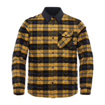 블랙야크 남성 M데프트셔츠 겨울 가슴 포켓 코튼 소재 체크 패딩 셔츠 22FW 북수원점