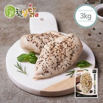 햇살닭 페퍼콘스팀닭가슴살 3kg 200gX15팩, 닭가슴살/15팩