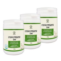 휴나인 100% 순수 산양유 단백질 프로틴 분말 300g, 3개
