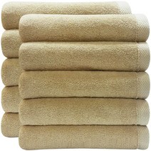 다주타올 뉴 심플 무지 수건 150g 30수 면사, 연브라운, 10개