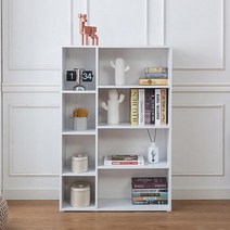 인테리어 낮은 책장 거실 소품 진열장 유치원 책진열장 파티션 diy 수납책장, 아카시아