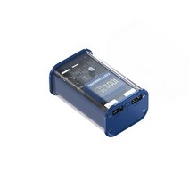 블랙박스배터리 차량보조배터리 차량 블랙박스 보조 배터리 투명 빠른 충전 20000mAh 보조베터리 22.5W PD, 02 파란