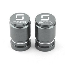 외장부품 슈퍼 소코 범용 일년 내내 바이크 오토바이 알루미늄 타이어 밸브 캡, Titanium