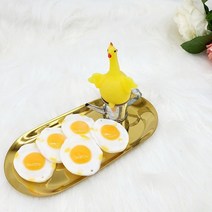 [퍼펙트캐디] 달걀후라이골프티걸이 볼마커티꽃이골프악세사리 캐디용품, 후라이일반티걸이