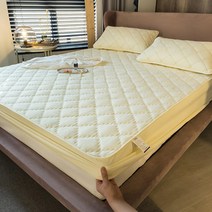 마이크로 누빔 매트리스커버 먼지없는 매트리스 커버