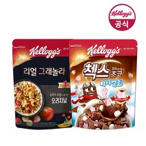켈로그 리얼 그래놀라 400g +오곡 첵스초코 마시멜로 400g, 없음, 상세설명 참조