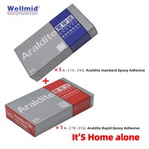 견고한 Araldite-2 부분 5 분 빠른 에폭시 접착제 오리지널 25g 투명한 수지 가정용 시계 유리 주얼리 급속, 07 25g1PCand39g1PC