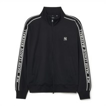 베이직 스몰로고 져지 트랙탑 NY Black