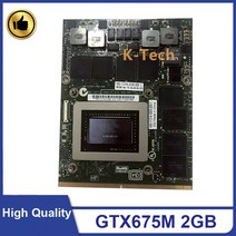 원래 GTX675M GTX 675M GDDR5 2GB N13E-GS1-A1 그래픽 카드 MSI GT70 GT60 GX660R GT660 GT680 GT683DX GT783DX, For Dell