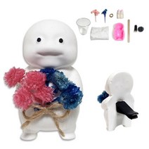 차량용 드라이플라워 석고 방향제 만들기 DIY 키트 체험 디퓨져 부자재 초등 문화센터, 단품, 단품