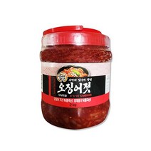 항아리반찬 오징어젓갈 (양념젓갈) 2kg x 1통 (아이스박스출고), 1개