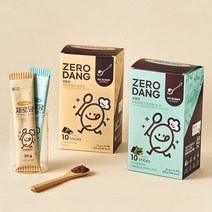 제로당 저당 핫초코 20g, 민트초코향 4박스 - 40개 [30% 할인], 4개