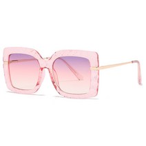 패션 스퀘어 선글라스 여성 브랜드 고글 태양 안경 여성 빈티지 쉐이드 핑크 안경 UV400 900