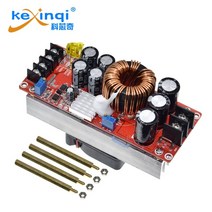 변환기 dcDC-DC 1500W 30A 전압 스텝 업 컨버터 부스트 CC CV 전원 공급 장치 모듈 팬이있는 정전류 10-60V, 한개옵션0