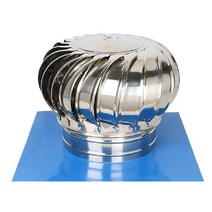 지붕환기팬 야외 무전원 옥상 환풍기 배기 벤츄레이터 무동력 환기 닥트, 500형 풋 파츠 고정