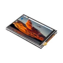 라즈베리파이4 3.5 인치 라즈베리 파이 4 터치 스크린 480*320 LCD GPIO 디스플레이 모니터 ABS 케이스 냉, 01 Option 1 Screen