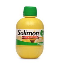 솔리몬 스퀴즈드레몬즙 280ml x 3병 레몬원액 레몬주스