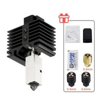 노즐 밤부 랩 X1/ X1C 카본 500℃ 경질 강철 용 고 유량 CHT 핫엔드맞다 대나무 원목 Bambu P1P/ P1S 3D 프린터 핫엔드, 선택18. New CHT Hotend