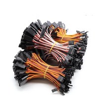RC서보 아두이노서보모터 10pcs 100mm 150mm 200mm 300mm 500mm 26awg 남성-여성 서보 확장 리드 와이어 케이블 30core for futaba, 10pcs 300mm 주니어