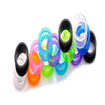 멍구야놀자 실리콘 가위링10개입, 1set, 랜덤