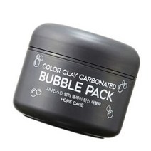 지나인스킨 컬러 클레이 탄산 버블 팩 100ml, 8개, 1개입