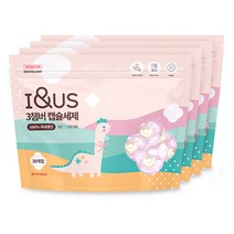 아이앤어스 3챔버 캡슐 세탁세제 드럼겸용, 30개입, 4팩