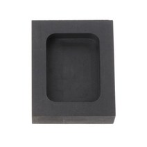 흑연 도가니 금 은 용융 도구 금은 주조 정제 용 주괴 바 몰드 몰드 도가니, 300 그램, 1개