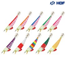 피나투라 축광 라이브 베이트 한치 에기 110 FE-3088 삼봉 생미끼 채비 갑오징어 이카 메탈 쭈꾸미, 8. 색동