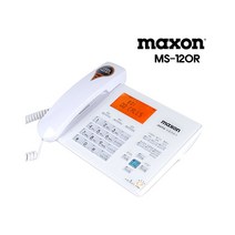 맥슨 자동응답전화기/MS-120R/녹음/스피커폰/발신자, 쿠팡 undefined, 쿠팡 본상품선택, 본상품선택