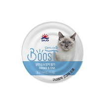 옵티원 고양이 전연령용 닭안심 참치 혼합맛 부스트캔 24p, 닭안심참치, 100g, 24개