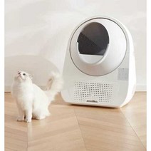 폐쇄형 고양이 자동화장실 배변통 사막화방지 냄새
