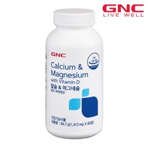 [지앤씨] [GNC]칼슘 앤 마그네슘 60정(30일분), 상세 설명 참조, 상세 설명 참조, 상세 설명 참조, 상세 설명 참조