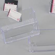 아크릴 명함꽂이 1단/2단 통장보관케이스 자개명함케이스 명함보관, 2단