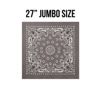 ROTHCO 27INCH BIG TRAINMEN 반다나 (그레이)