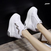 굽높은운동화 굽있는 와일드 데일리 하이탑 키높이 발편한 운동화