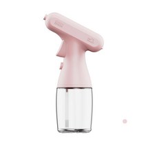 KISKY 오일병 무선 전동 오일스프레이 용기, 핑크, 280ml