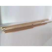 마크라메 재료 목봉 우드봉 월행잉봉 두께 10mm 15mm 4사이즈, 15mm 45cm