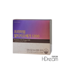 여에스더 rTG 오메가3 1200 HD 식물성캡슐 EPA DHA 에스더 오메가, 여에스더 오메가3 760mg 120정 3박스