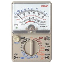 새한 아날로그 테스터 ST-506TR III 절연저항계 전류 전압 테스타기 누전측정기