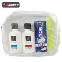 LG생활건강 세면도구세트-4종(E타입) 여행용세트 칫솔치약세트 목욕용품 휴대용샤워용품, 1개