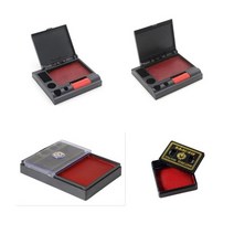 매표인주 도장밥 원터치 사각 미닫이 인주, 원터치인주100