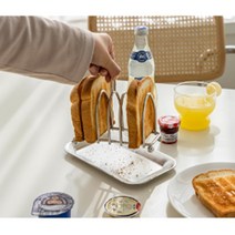 스테인리스 토스트랙 와플 스탠드 브런치 식빵꽂이, 단품