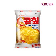 과자 간식 크라운 콘칩 군옥수수맛 70g 사무실 학원 회사 유치원 어린이집 공부방 회사 스낵 크래커, 042_D69_콘칩군옥수수맛70g