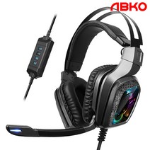 앱코 ABKO HACKER BR01S RGB 리얼7.1 게이밍 헤드셋, 1