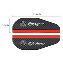 호환 백미러커버 사이드 빗물 2pcs 자동차 백 미러 비 눈썹 스티커 alfa romeo 159 147 156 giulietta 147 159 mito 자동차 액세서리, 검은색