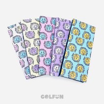 [GOLFUN] 골펀 달러스마일 요술지갑 요술 장지갑, 4. 핑크, 1개