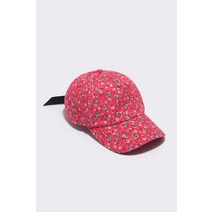 빔바이롤라 22 FW NEW/레드 리버티 플라워 프린츠 캡(B226JIH002RD)