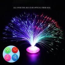 크리스마스 led 전구 트리 휴일 분위기 조명 광섬유 조명 등불 별이 빛나는 하늘 웨딩 파티 장식 홈 가구, 무작위로 베이스 b