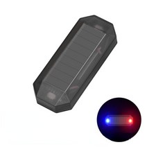 차량경광등 LED경광등 태양광 싸이렌 경고등자동차 태양열 LED 미니 경고등 모터사이클용 야간 라이드 전, 06 Blue and Red