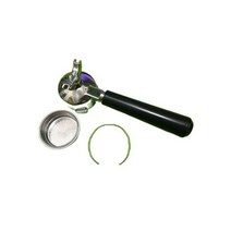 커피 필터 바스켓 호환 호믹스 포타필터 Geepas Gypas Sachi Homelec Vitek Donlim Nikai 51mm 바구니 SS304, Stainless steel